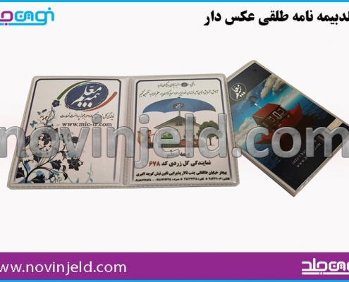 جلد بیمه نامه طلقی بیمه معلم